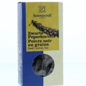 Sonnentor Peperkorrels zwart bio