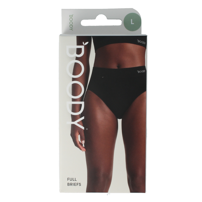 Boody Full brief tailleslip zwart L