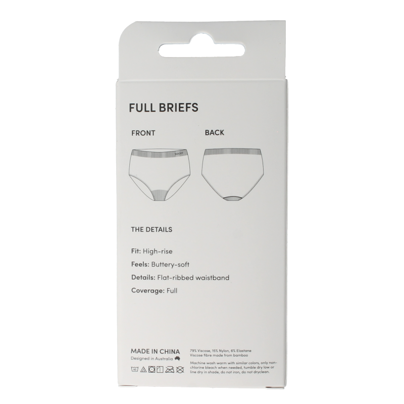 Boody Full brief tailleslip blush L - Afbeelding 3