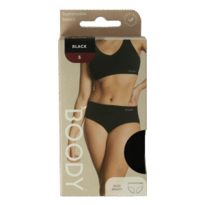 Boody  Midi heupslip zwart S