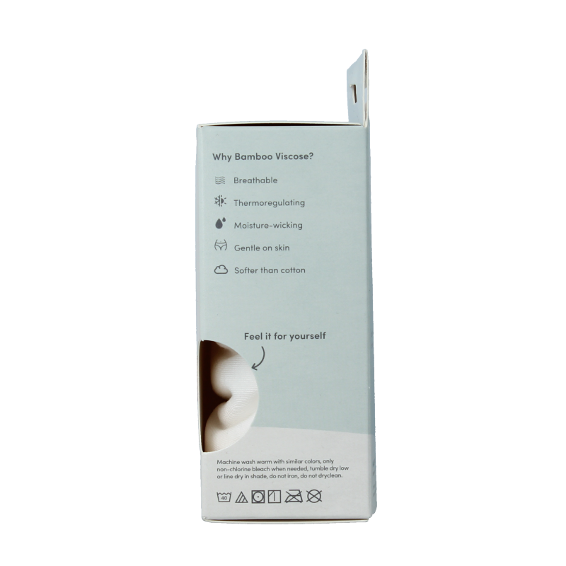 Boody Cami top wit M - Afbeelding 4