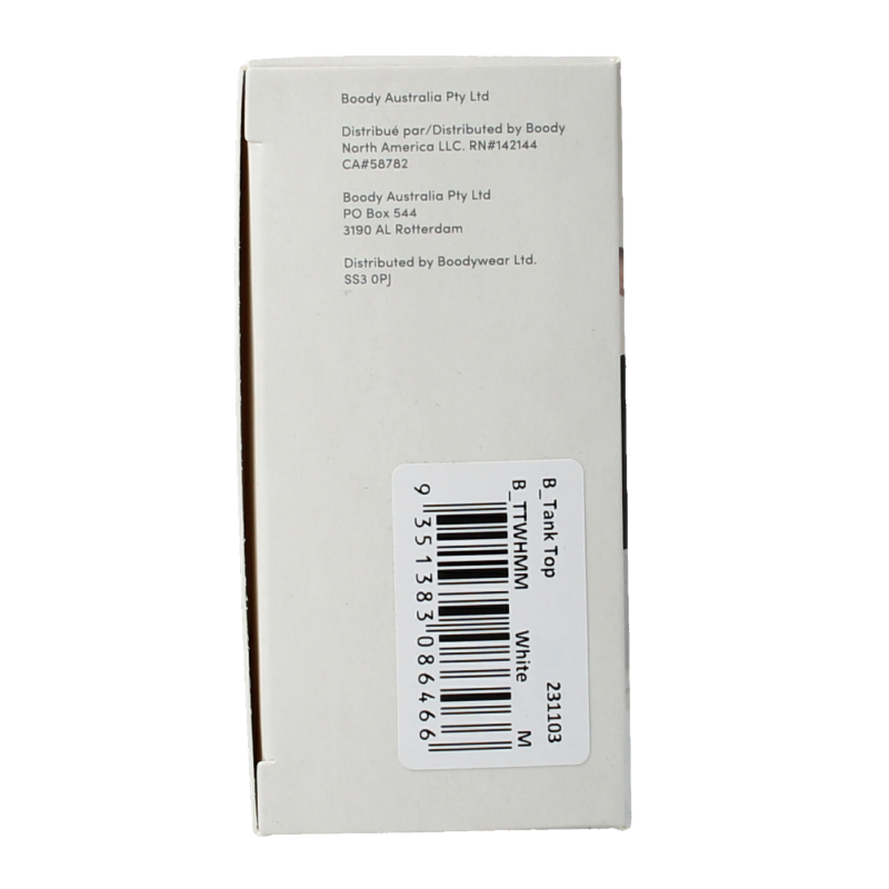 Boody Tank top wit M - Afbeelding 5