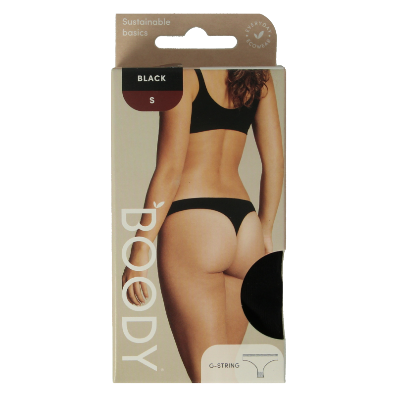 Boody G-string zwart S