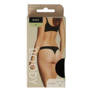 Boody  G-string zwart M