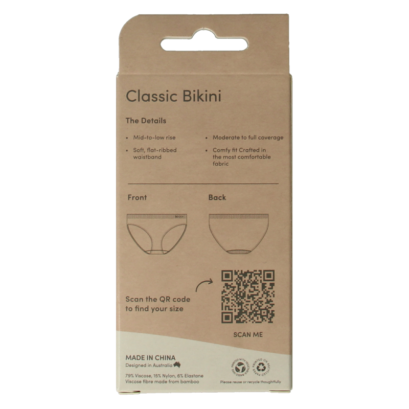 Boody Classic bikinislip blush S - Afbeelding 4