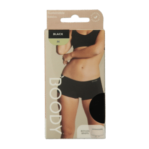 Boody  Boyleg damesslip zwart M