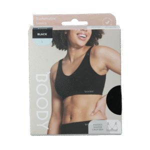 Boody  Padded shaper crop bh zwart L