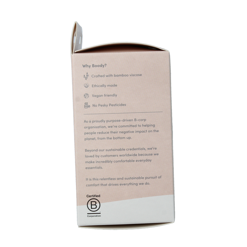 Boody Padded shaper crop bh zwart L - Afbeelding 2