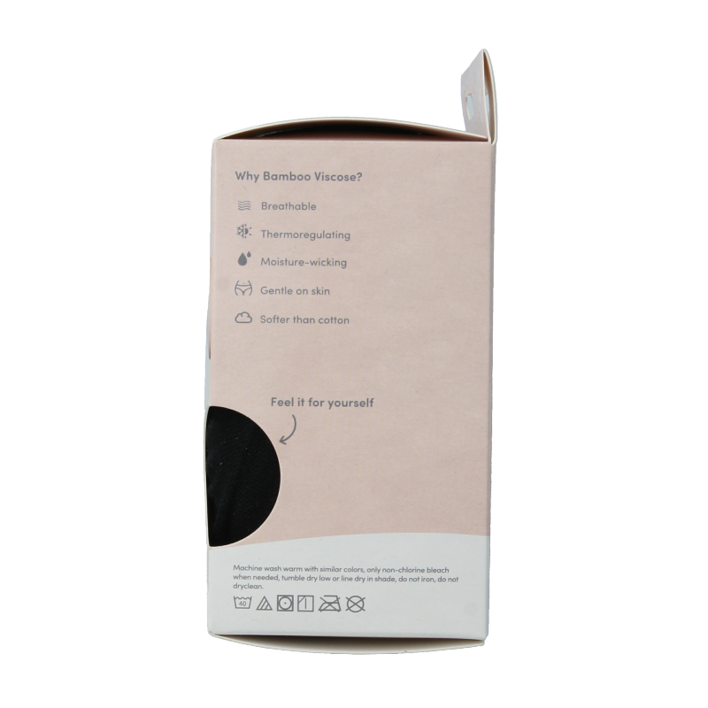 Boody Padded shaper crop bh zwart L - Afbeelding 4