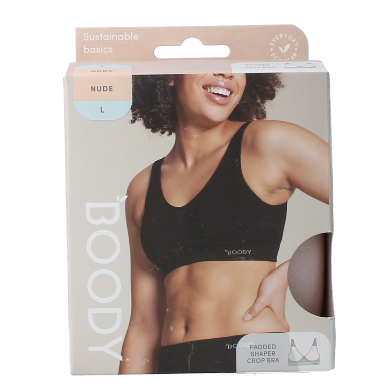 Boody Padded shaper crop BH blush L