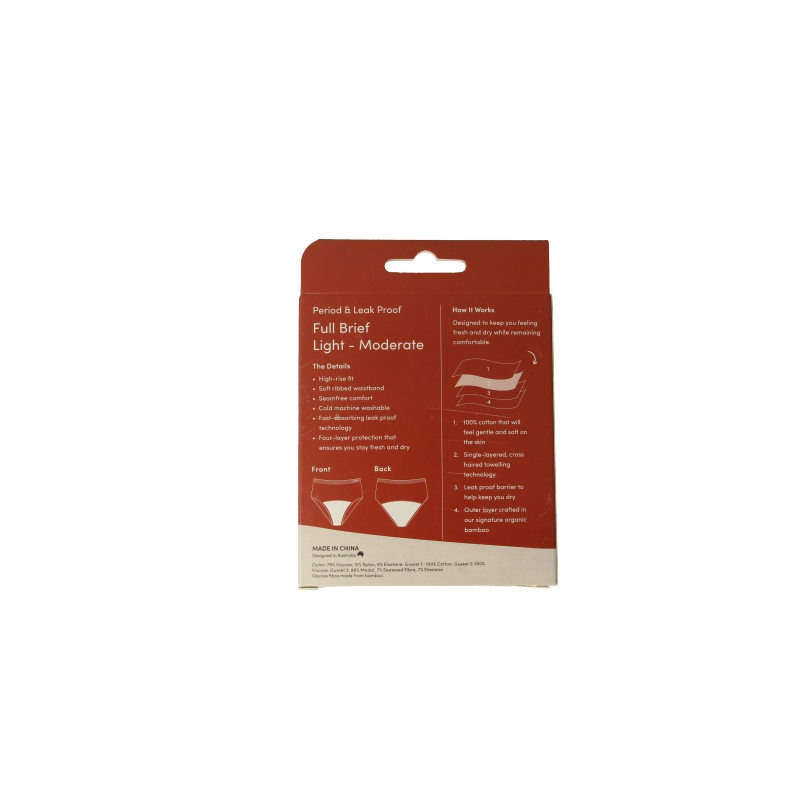 Boody Mentruatie tailleslip licht normaal - Afbeelding 3