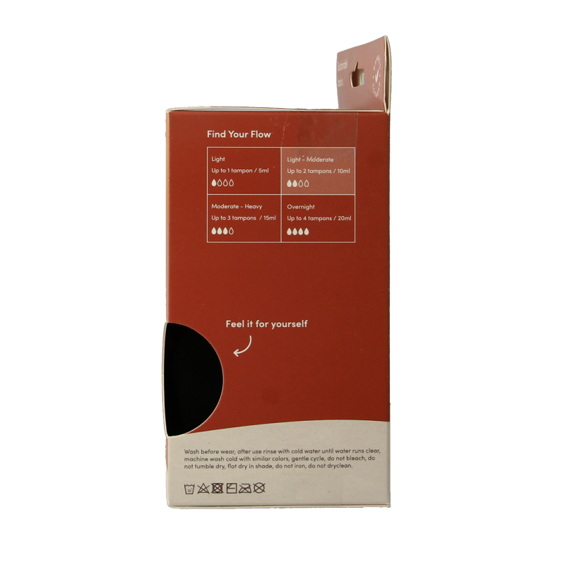 Boody Mentruatie tailleslip licht normaal - Afbeelding 4