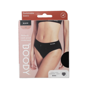 Boody  Menstruatieondergoed bikinislip zw norm/hevig XS