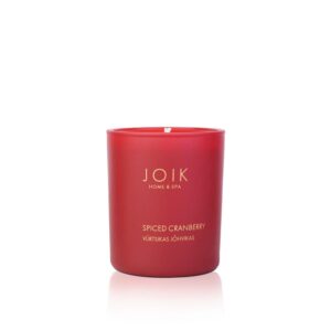 Joik Organics Soywax kaars spiced cranberry