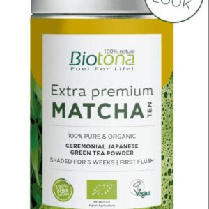 Biotona Extra premium matcha tea poeder bio