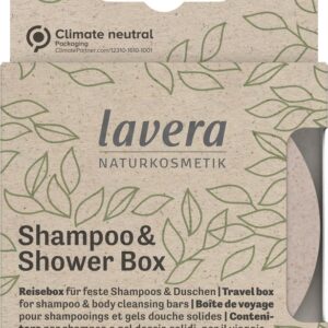 Lavera Shampoo & shower box leeg/boite de voyage