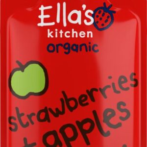 Ella's Kitchen Strawberries and apples 4+ maanden bio