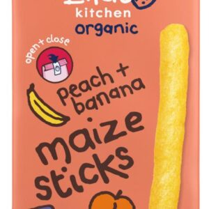 Ella's Kitchen Maize sticks peach banana 7+ maanden bio