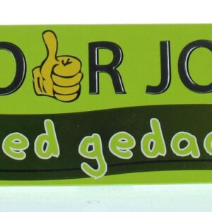 Voor Jou! Wensreep goed gedaan