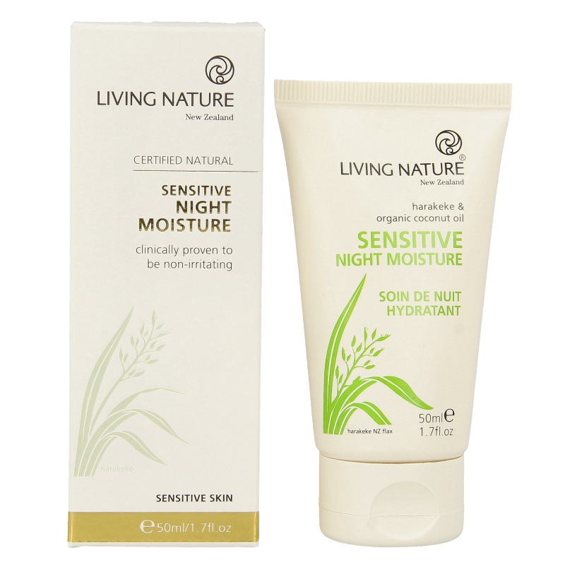 Living Nature Nachtcreme gevoelige huid - Afbeelding 2