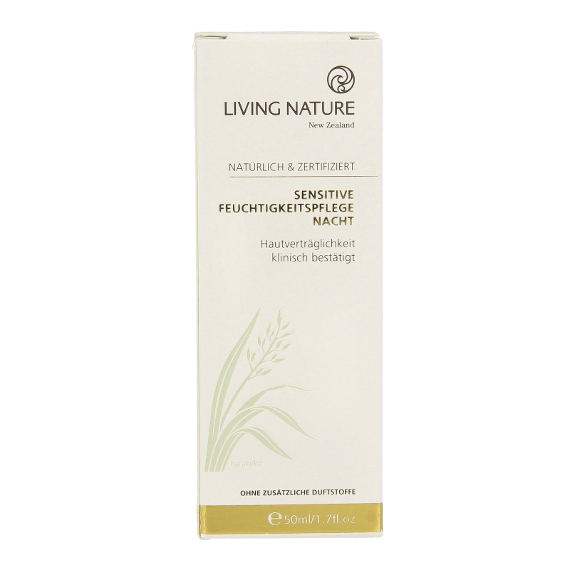Living Nature Nachtcreme gevoelige huid - Afbeelding 4