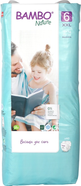 Bambo Babyluier XXL 6 16+kg