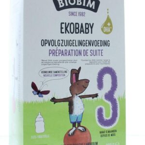 Biobim Ekobaby 3 opvolgzuigelingenvoeding 10+ maanden bio