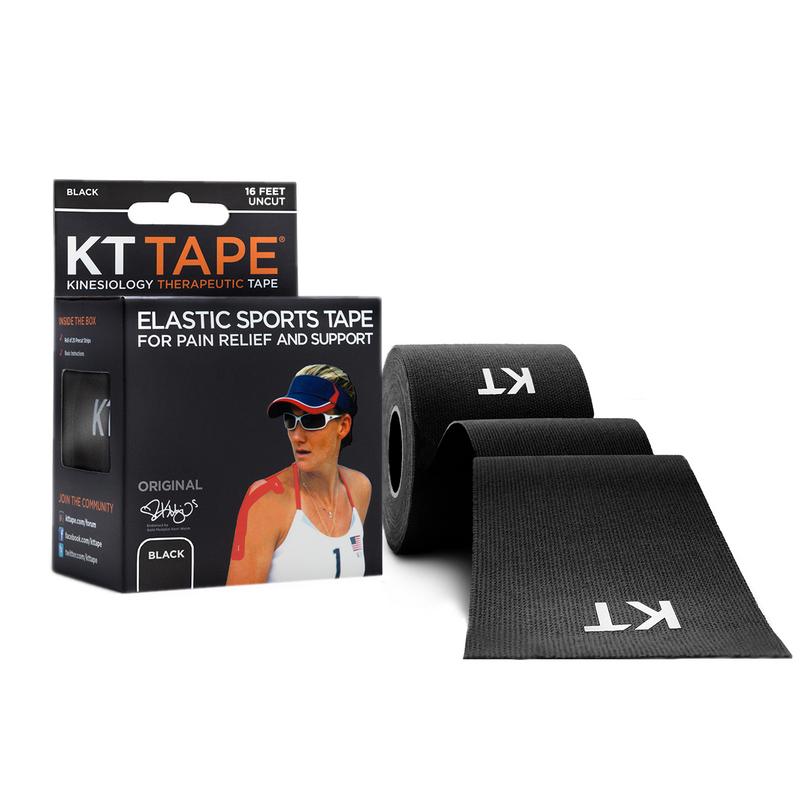 KT Tape Original uncut 5 meter zwart