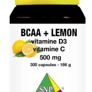 SNP BCAA lemon vitamine D3 vitamine C 500mg