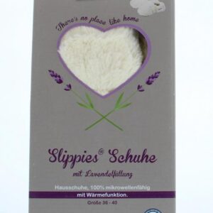 Warmies Slippies maat 4-7 (36-40) creme plush