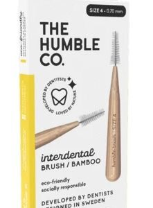 The Humble Co Interdental borstel 0.70 mm geel