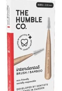 The Humble Co Interdental borstel 0.50 mm rood