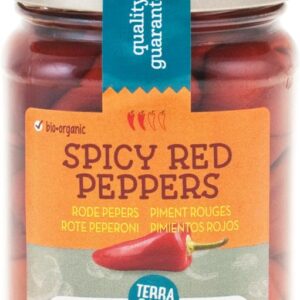 TerraSana Rode pepers spicy bio