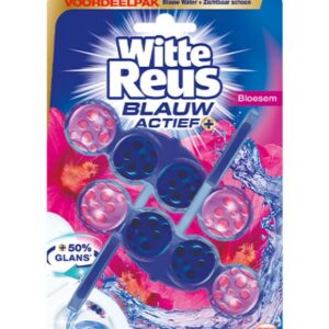 Witte Reus Toiletblok blauw actief bloesem
