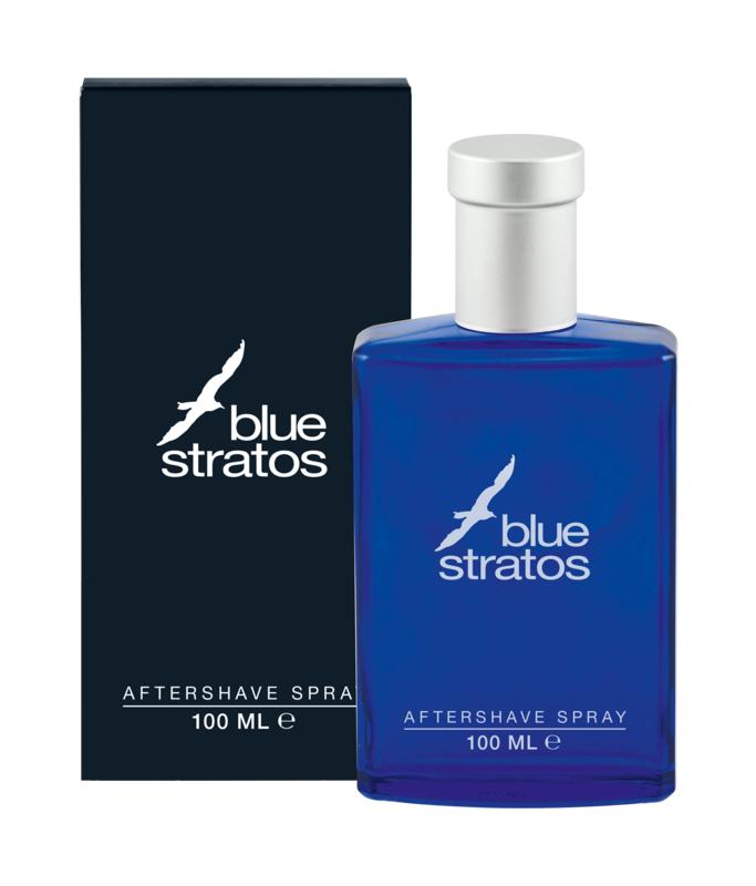 Blue Stratos Aftershave + vapo