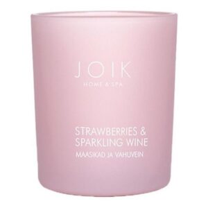 Joik Organics Geurkaars strawberry & sparkling wine vegan