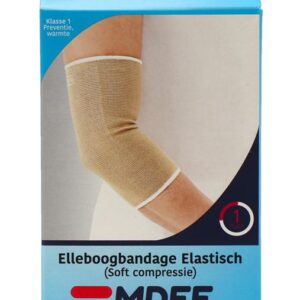 Emdee Elastic support elleboog maat L huidskleur