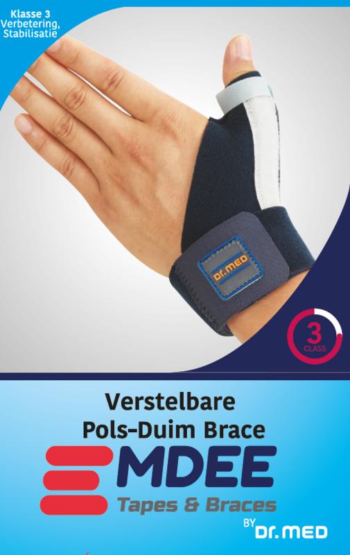 Emdee Duimbrace met splint