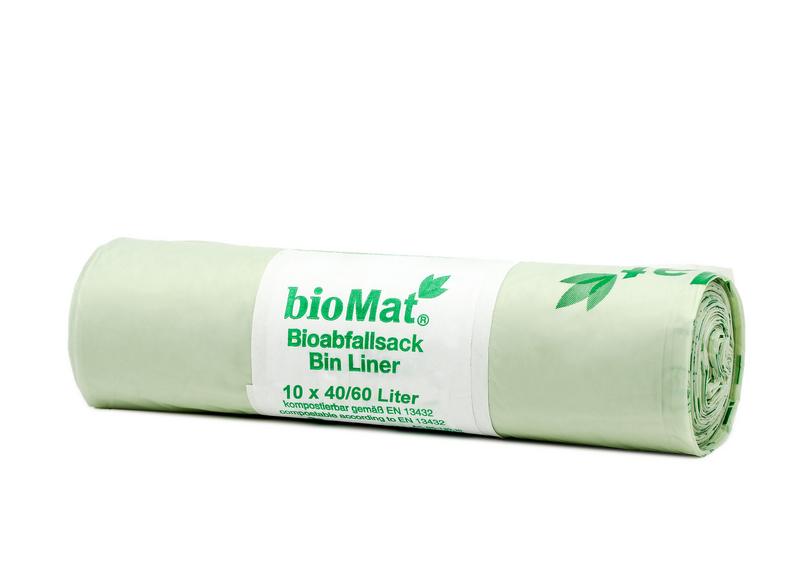 Biomat Wastebag compostable 40/60 liter