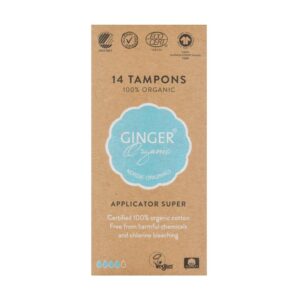 Ginger Organic Tampon super met applicator