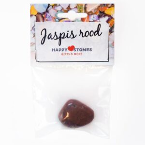 Happy Stones Jaspis rood