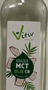Vitiv MCT olie C8 coconut pure 99% caprylic acid