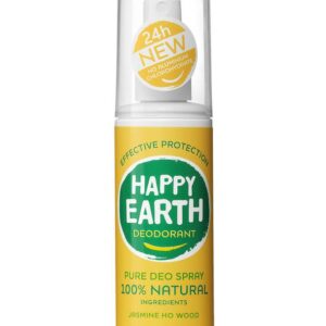 Happy Earth Deodorant spray jasmine ho wood