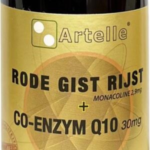Artelle Rode gist rijst 100mg Q10 30mg