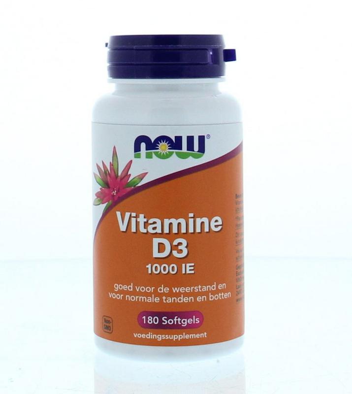 NOW Vitamine D3 1000IE