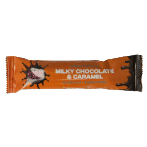 The fitness candy company Milky chocolate & caramel