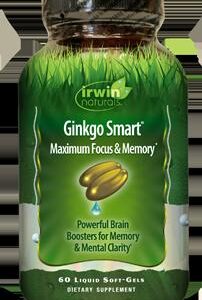 Irwin Naturals Ginkgo smart
