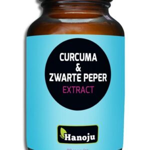 Hanoju Curcuma poeder & zwarte peper extract