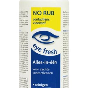 Eyefresh No rub alles-in-1 vloeistof voor zachte lenzen