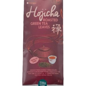 TerraSana Hojicha geroosterde groene theeblaadjes bio